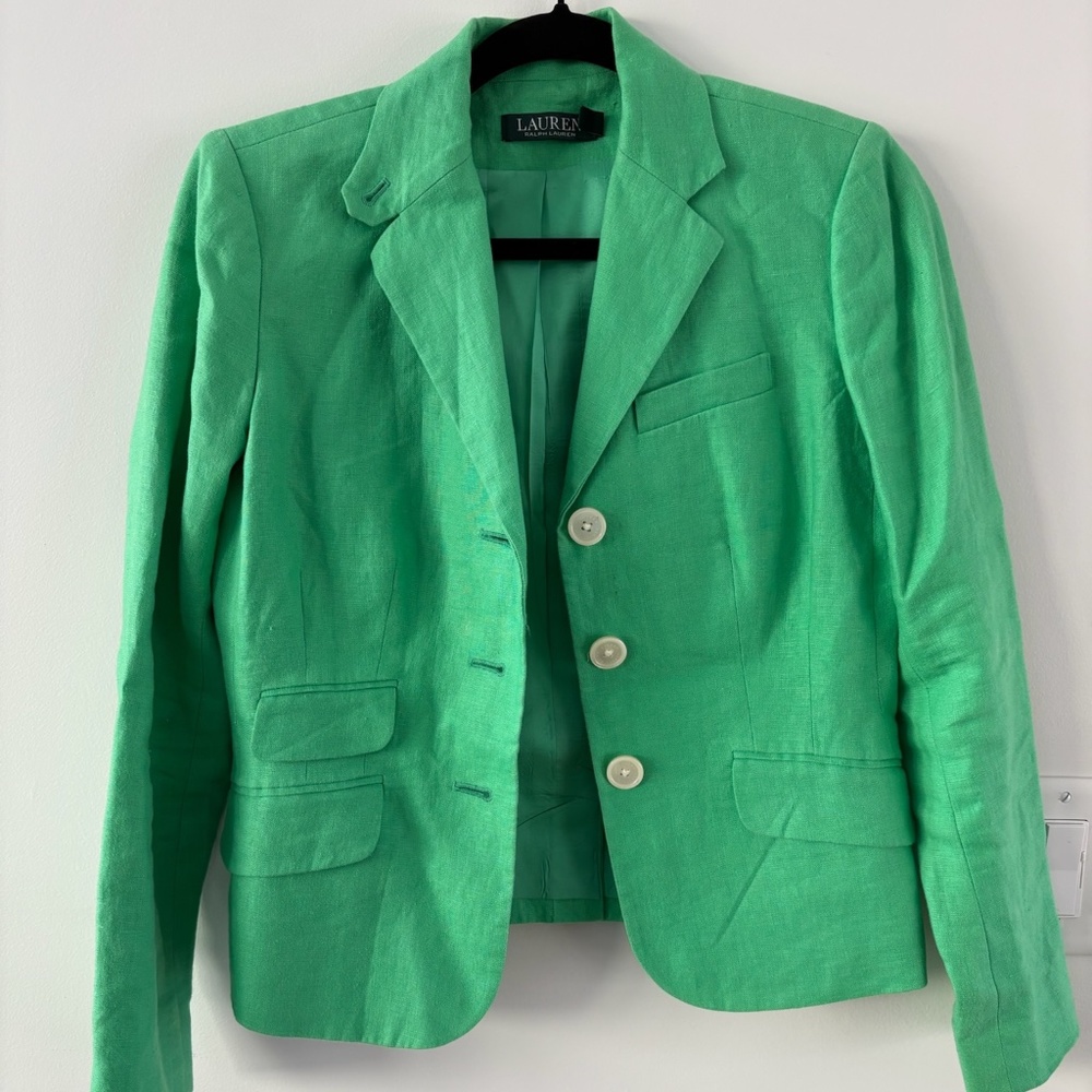 Ralph Lauren Women’s Green Blazer